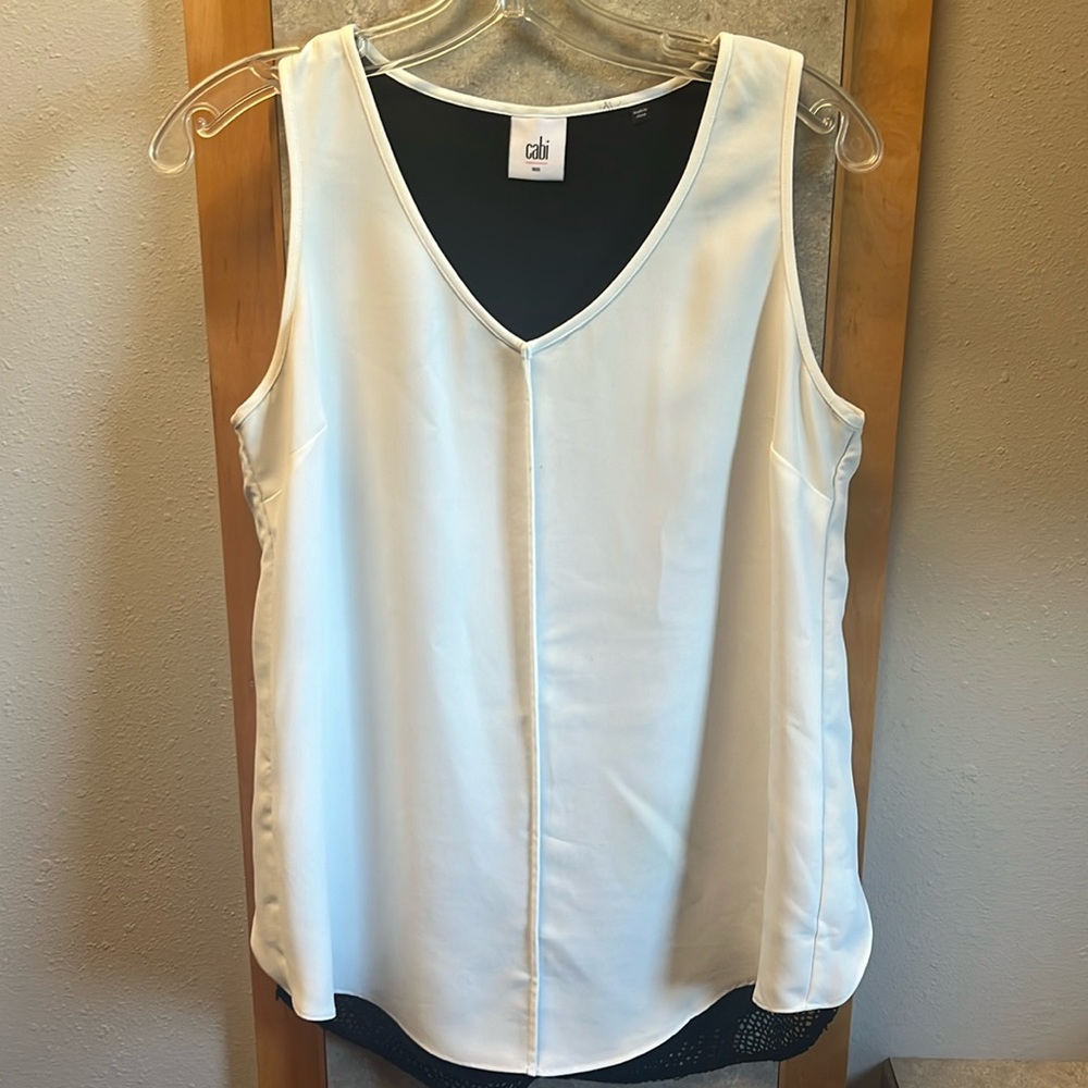 Cabi sleeveless blouse